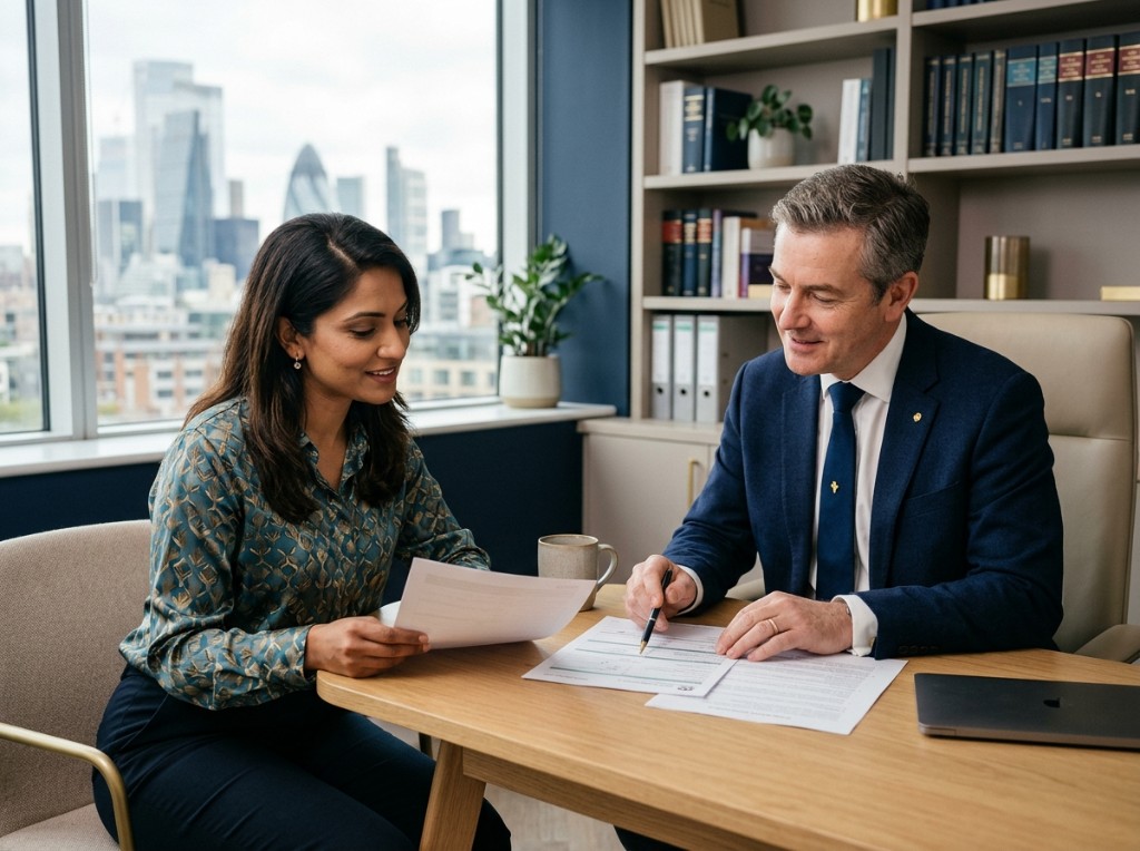 Agile Immigration consultation — professional immigration advice in a modern office